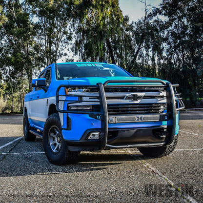 Westin Sportsman X Grille Guard 2019-2021 Chevy Silverado 1500