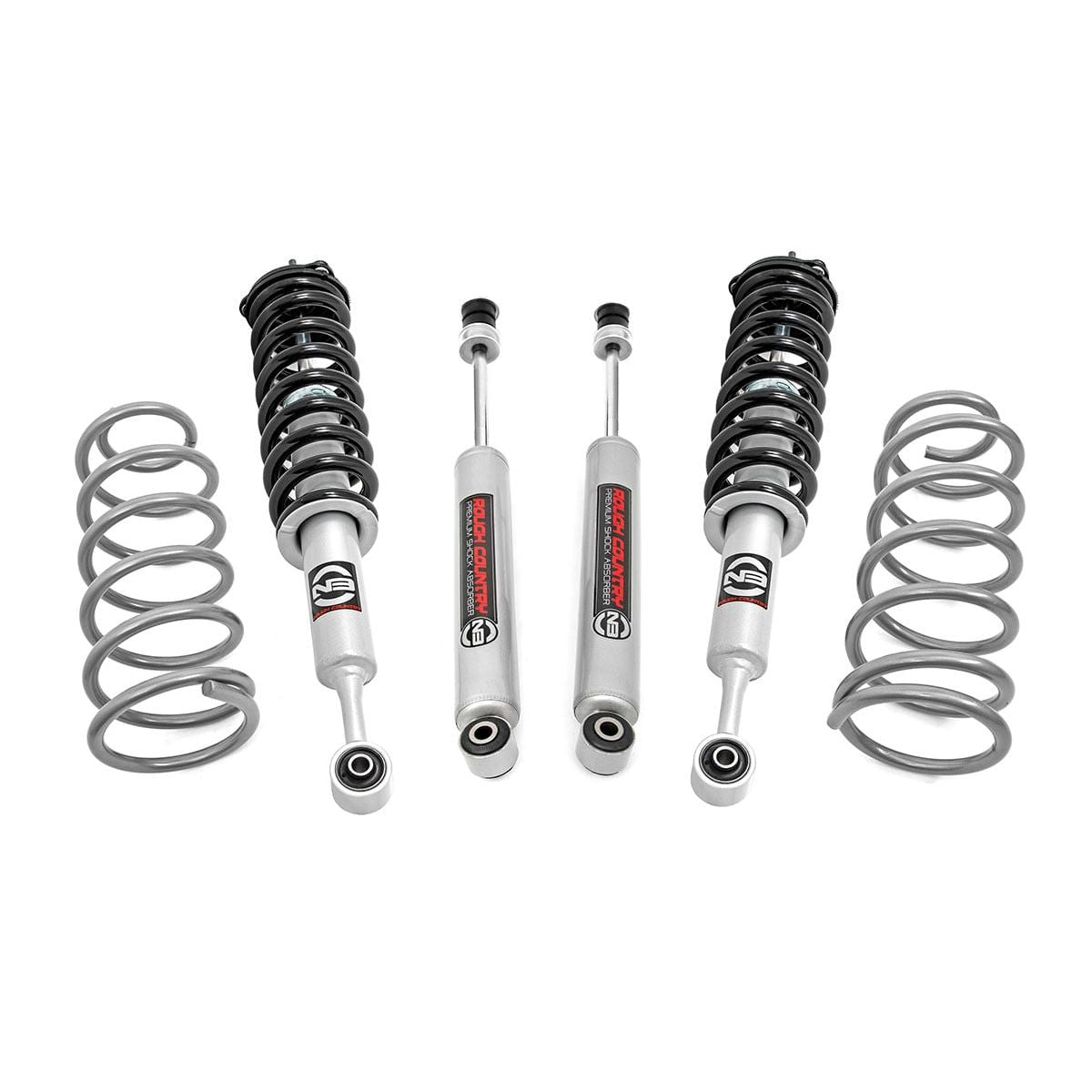 ROUGH COUNTRY 2 Inch Lift Kit | RR Coils | N3 Struts | Toyota 4Runner 4WD (2010-2024) | 76731