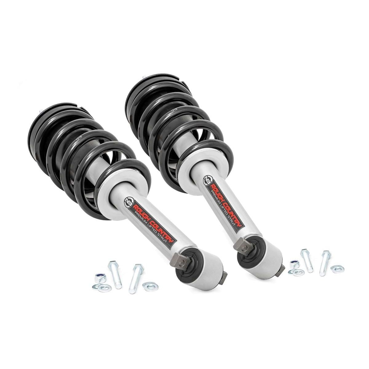 ROUGH COUNTRY Loaded Strut Pair | 3.5 Inch | Chevy/GMC 1500 Truck & SUV (07-14) | 501084