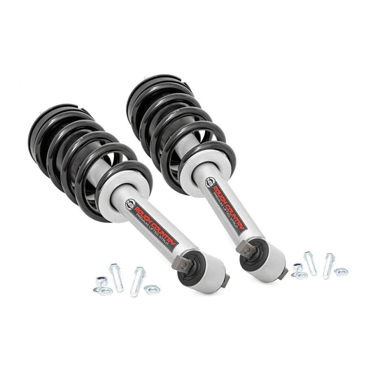 ROUGH COUNTRY Loaded Strut Pair | 3.5 Inch | Chevy/GMC 1500 Truck & SUV (07-14) | 501084