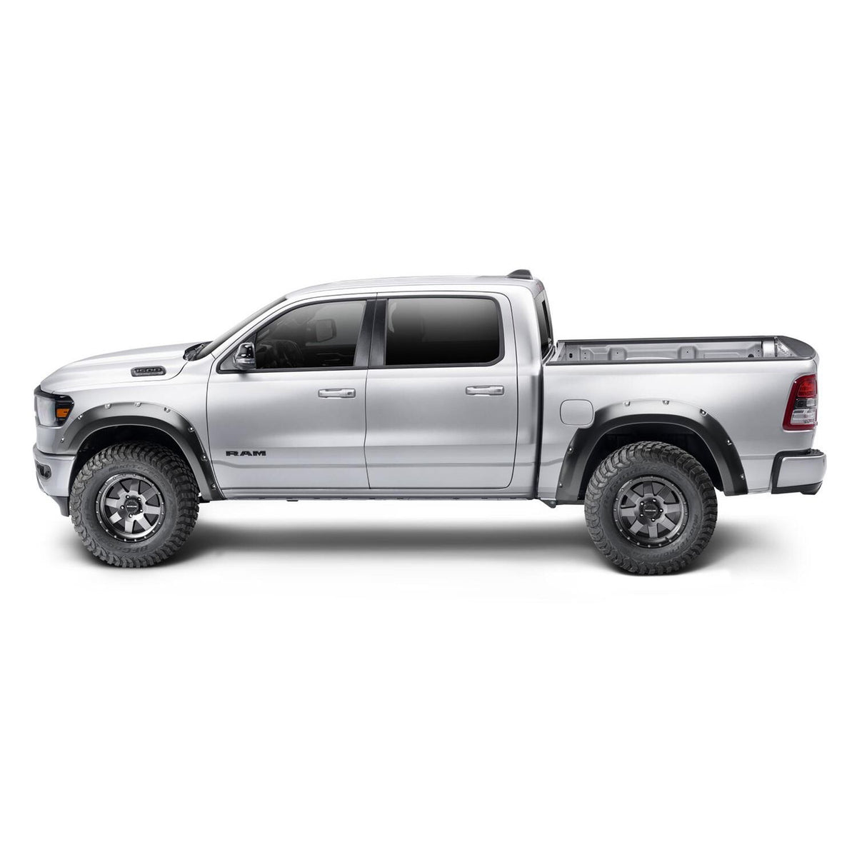 BUSHWACKER | Pocket/Rivet Rear Fender Flares | 2019-25 RAM 1500 New Body | 50054-02