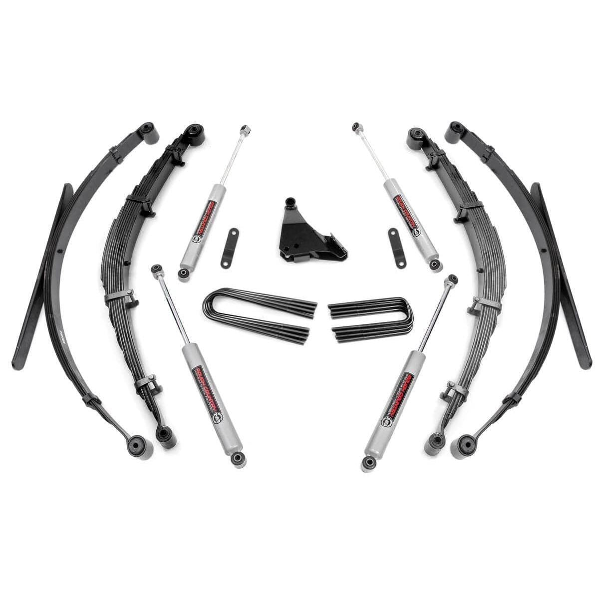ROUGH COUNTRY 4 Inch Lift Kit | Rear Springs | Ford F-250/F-350 Super Duty 4WD (1999-2004) | 50130