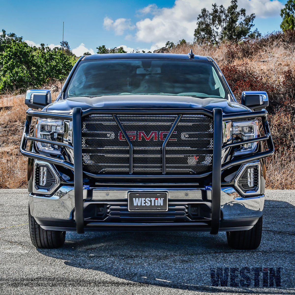 Westin HDX Grille Guard 2019-2021 GMC Sierra 1500