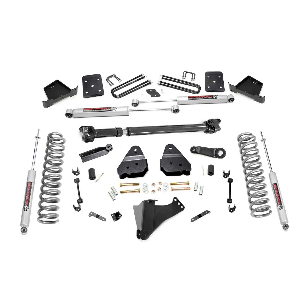 ROUGH COUNTRY 6 Inch Lift Kit | Diesel | No OVLD | D/S | Ford F-250/F-350 Super Duty (17-22) | 50421