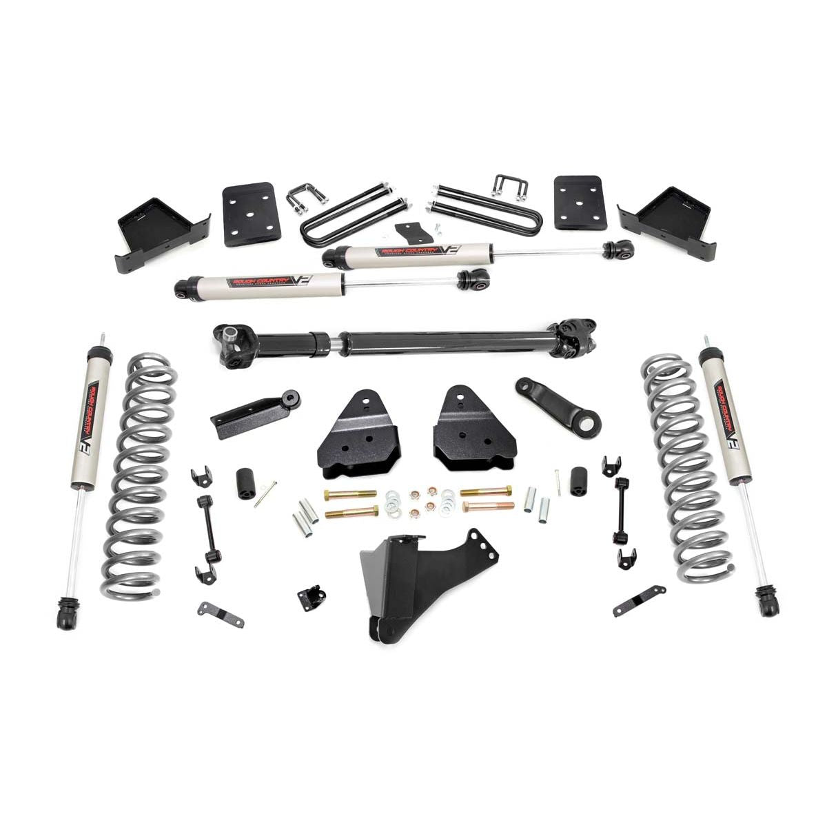ROUGH COUNTRY 6 Inch Lift Kit | No OVLDS | D/S | V2 | Ford F-250/F-350 Super Duty (17-22) | 51371
