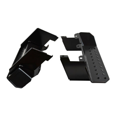 KENTROL Jeep CJ7/YJ Side Steps Pair 76-95 CJ7 Wrangler YJ Powdercoat Black Kentrol  50432