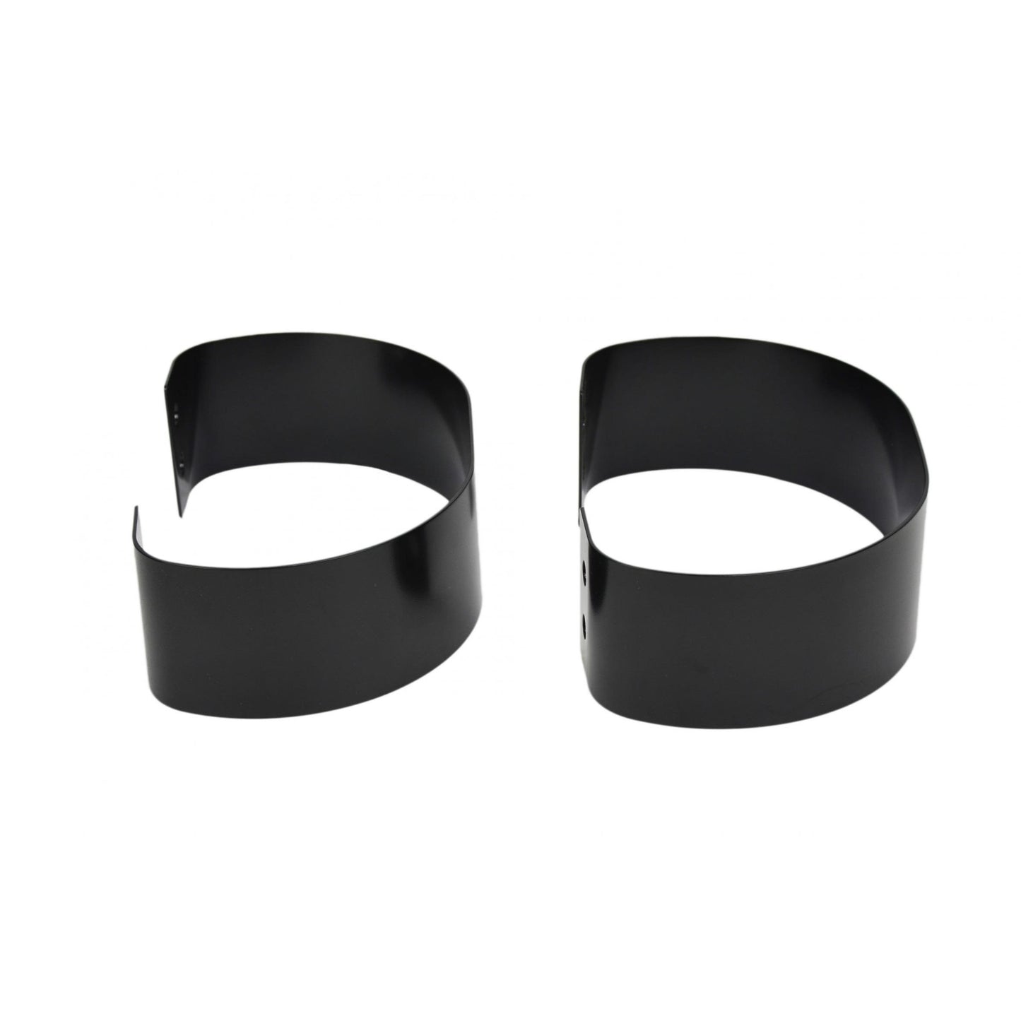 KENTROL Jeep CJ/YJ Bumperettes Pair 76-95 CJ and Wrangler YJ Powdercoat Black Kentrol  50438