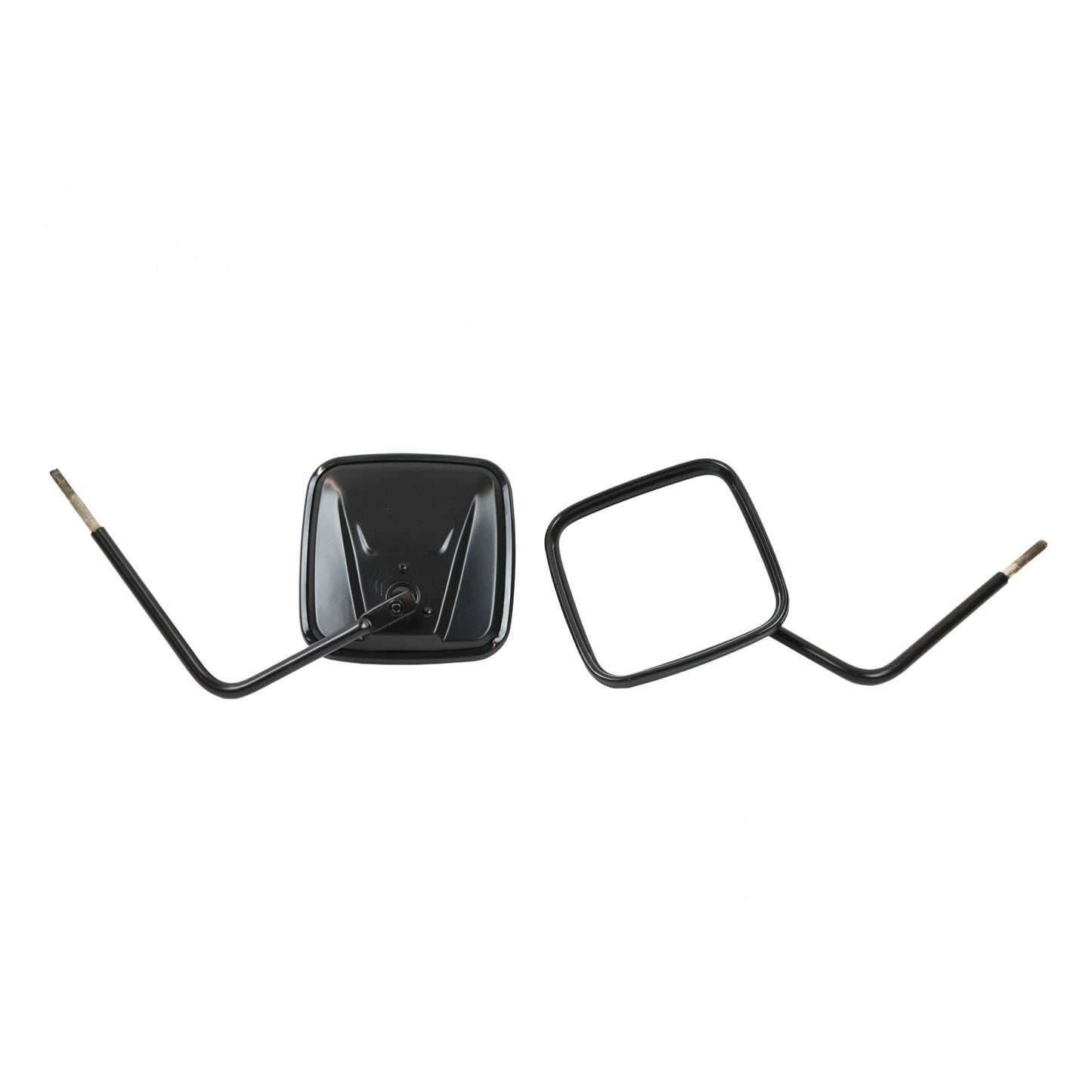 Kentrol Outback Mirrors (pair) Black Powder (1976-2018 CJ, YJ, TJ, JK & JL) 50443