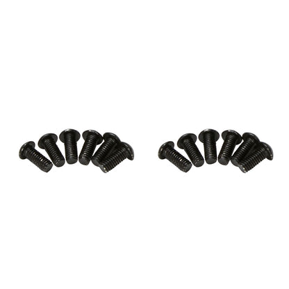 KENTROL Jeep CJ/YJ Hardtop Door Hinge Set Without Mirror Holes 4 Pieces 76-93 CJ and Wrangler YJ Powdercoat Black Kentrol  50474