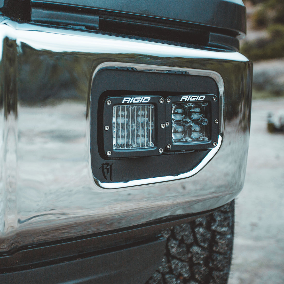 RIGID INDUSTRIES | SAE Fog Light White Pair D-Series Pro RIGID Industries | 504815