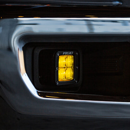RIGID INDUSTRIES | SAE J583 Compliant Selective Yellow Fog Light Pair D-Series Pro Street Legal Surface Mount Rigid Industries | 504816