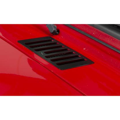 KENTROL Jeep TJ Hood Vent 98-06 Wrangler TJ Powdercoat Black Kentrol  50500