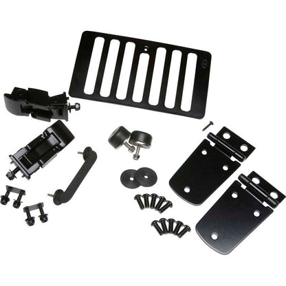 KENTROL Jeep TJ Hood Kit 98-06 Wrangler TJ Powdercoat Black Kentrol  50504