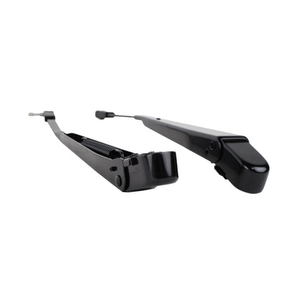 KENTROL Jeep YJ Windshield Wiper Arms Pair 87-95 Wrangler TJ Powdercoat Black Kentrol  50545