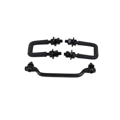 KENTROL Jeep CJ/YJ Hood Kit With TJ Style Hood Catch 78-95 CJ and Wrangler YJ Powdercoat Black Kentrol  50570
