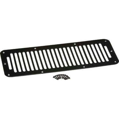 KENTROL Jeep CJ/YJ Hood Kit With TJ Style Hood Catch 78-95 CJ and Wrangler YJ Powdercoat Black Kentrol  50570