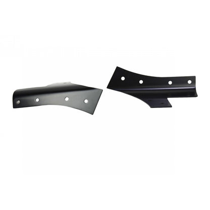 KENTROL Jeep JK Windshield Supports Pair 07-18 Wrangler JK Powdercoat Black Kentrol  50574
