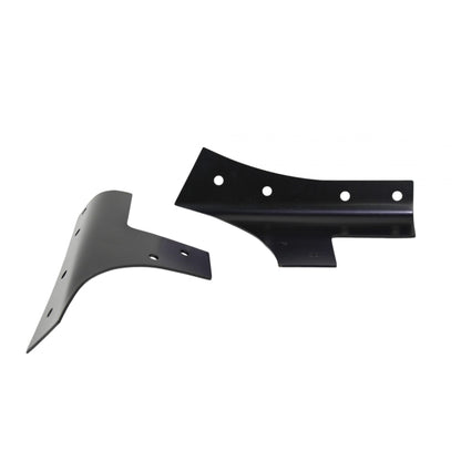 KENTROL Jeep JK Windshield Supports Pair 07-18 Wrangler JK Powdercoat Black Kentrol  50574
