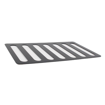KENTROL Jeep JK Hood Vent 07-18 Wrangler JK Powdercoat Black Kentrol  50583