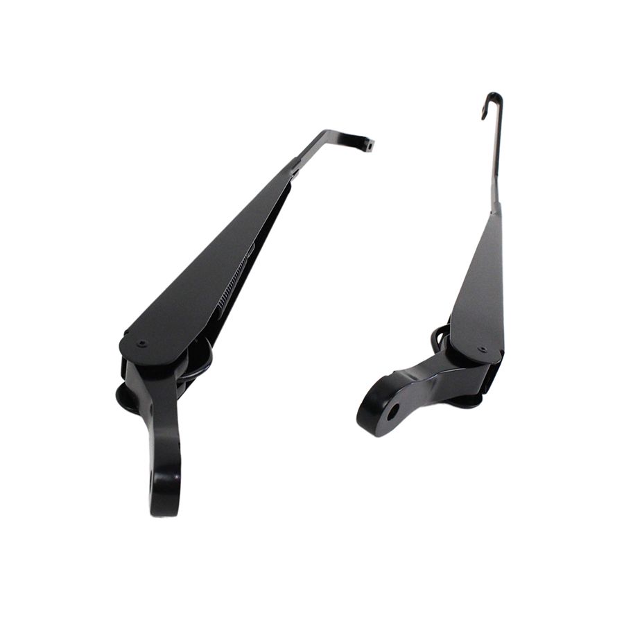 KENTROL Jeep JK Windshield Wiper Arms Pair 07-18 Wrangler JK Powdercoat Black Kentrol  50591