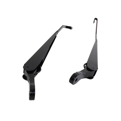 KENTROL Jeep JK Windshield Wiper Arms Pair 07-18 Wrangler JK Powdercoat Black Kentrol  50591