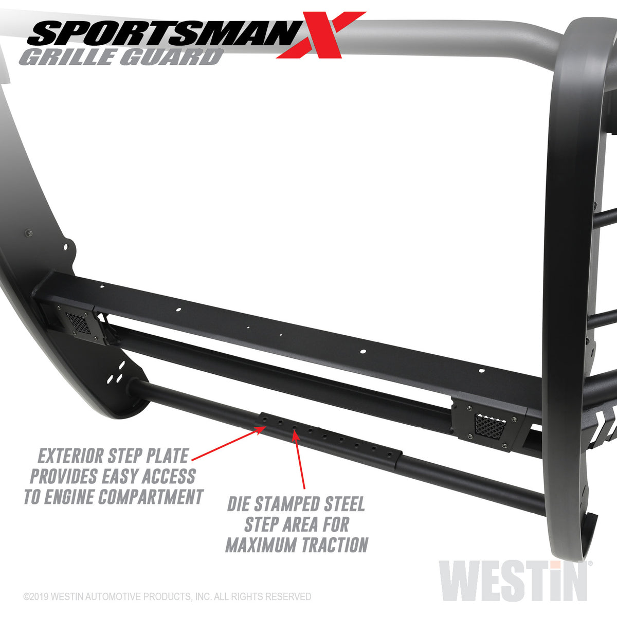 Westin Sportsman X Grille Guard 2020-2024 Chevy Silverado 2500/3500
