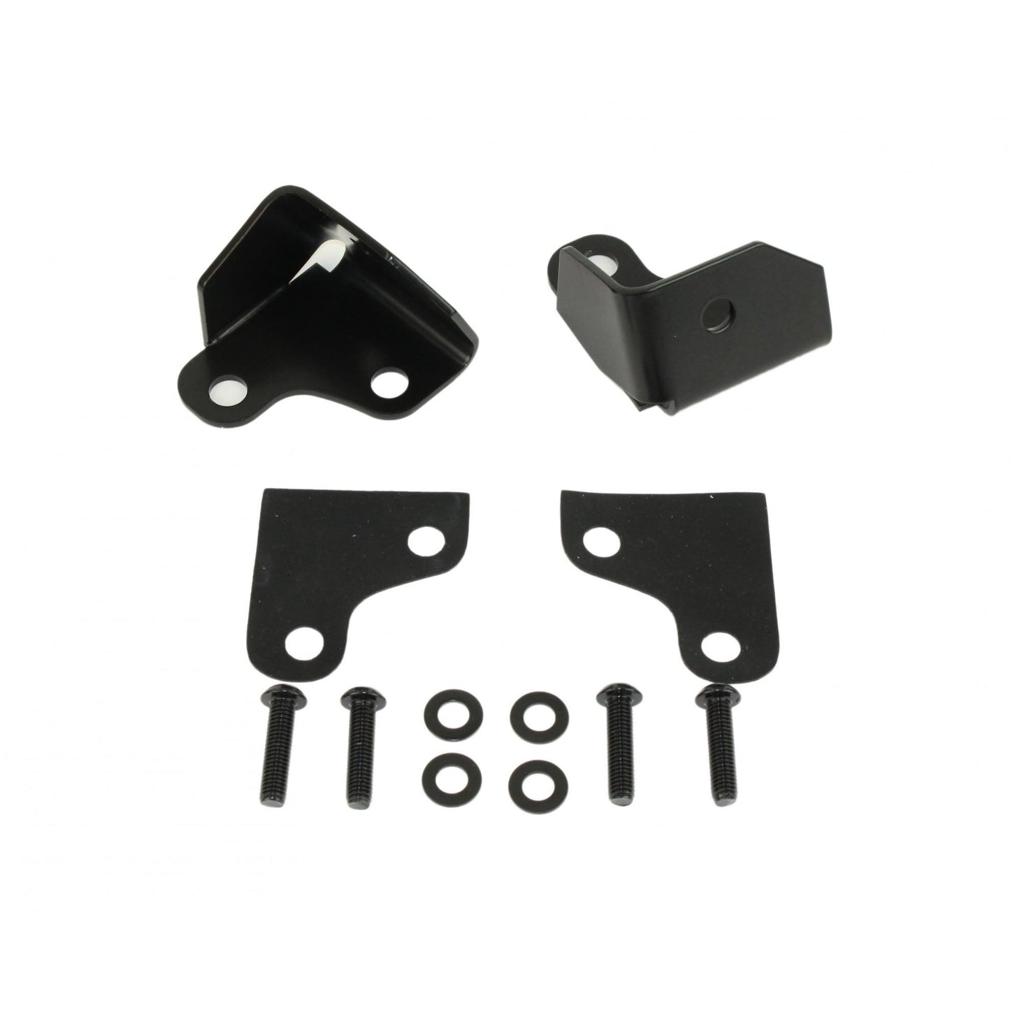 KENTROL Jeep JK Windshield Light Mount 07-18 Wrangler JK Powdercoat Black Kentrol  50701