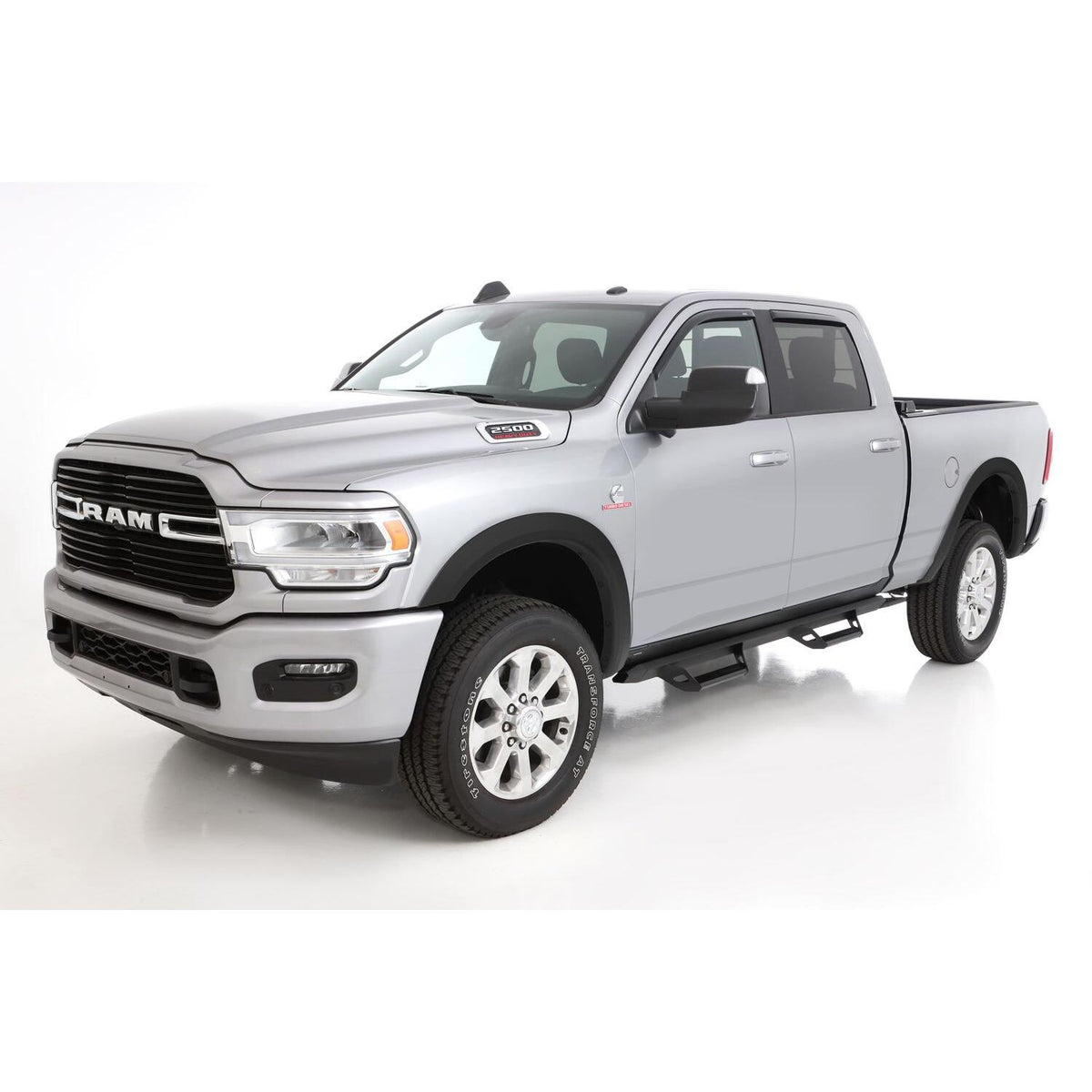 BUSHWACKER | OE-Style 4-Piece Fender Flare Set | 2019-25 RAM 2500/3500 | 50937-02