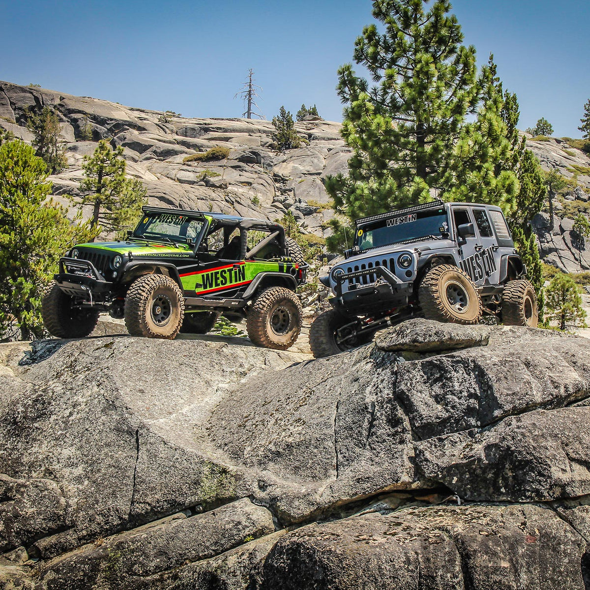 Westin Tube Fenders - Rear 2007-2018 Jeep Wrangler JK
