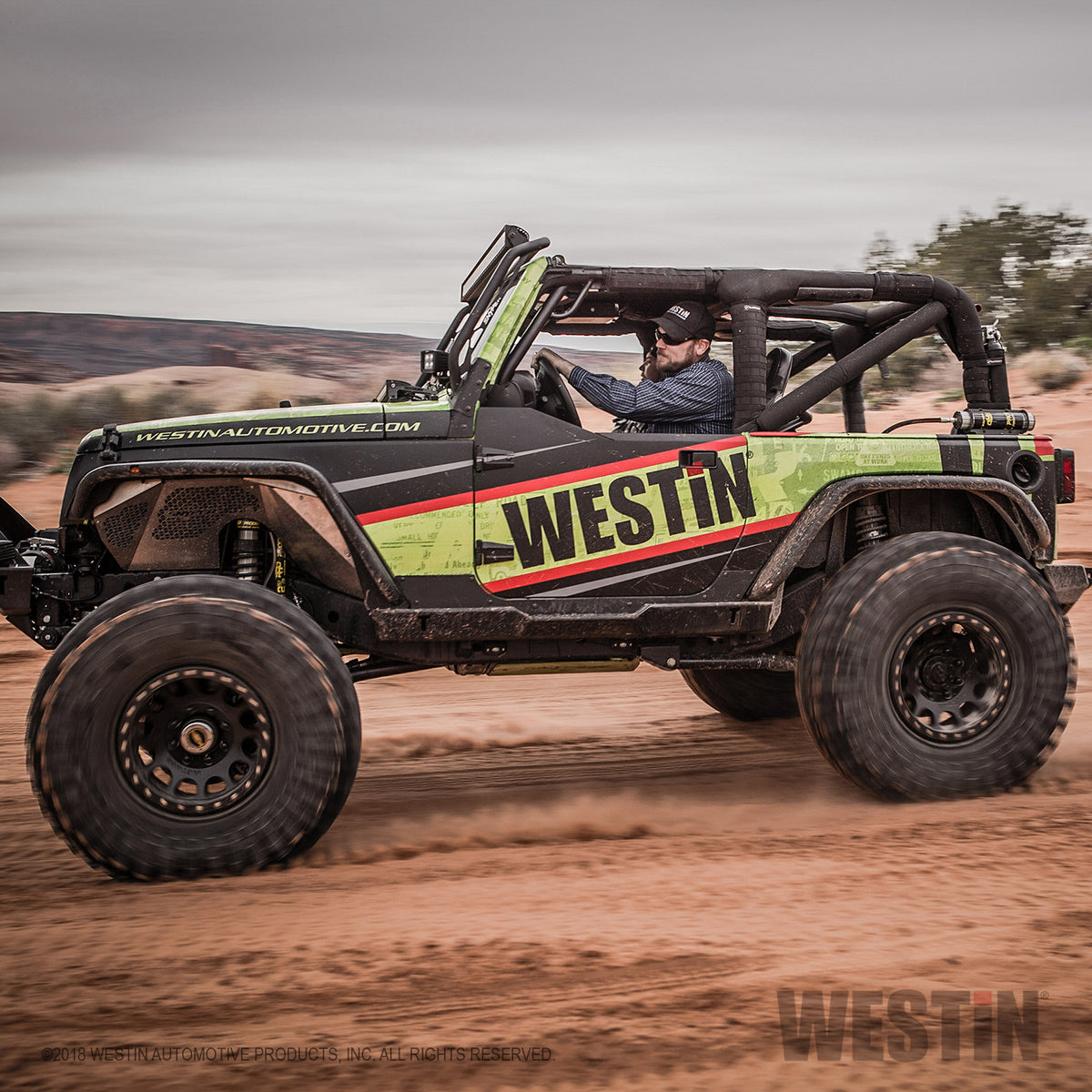 Westin Tube Fenders - Rear 2007-2018 Jeep Wrangler JK