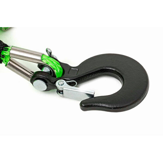 ROUGH COUNTRY Synthetic Rope | 1/4 Inch  | 50 Ft | Lime Green | RS142