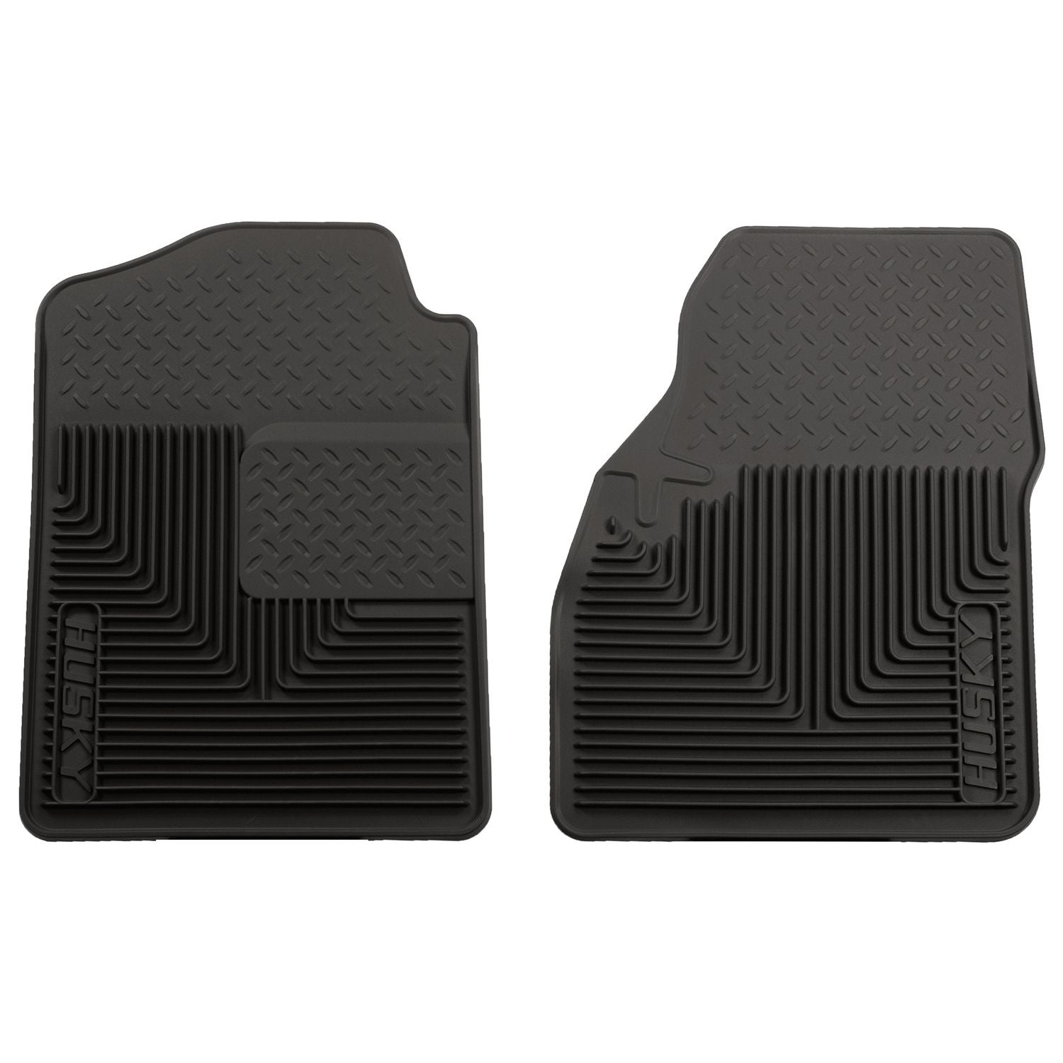 Husky Liners | Heavy Duty Floor Mats Front Floor Mats For 1999-2009 Silverado/Sierra 1500/2500 HD/3500 Husky Liners | 51031