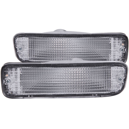 ANZO USA ZUKT_511018 Anzo ZUKT_511018 Euro Parking Lights Clear Lens Chrome Housing