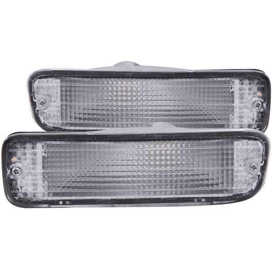ANZO USA ZUKT_511018 Anzo ZUKT_511018 Euro Parking Lights Clear Lens Chrome Housing