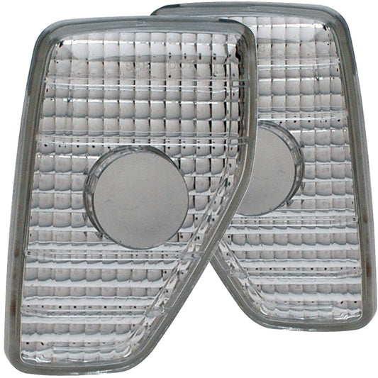 ANZO USA ZUKT_511051 Anzo ZUKT_511051 Side Marker Light Assembly Euro Clear Lens Pair