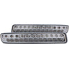 Anzo USA | Parking Light Assembly LED Clear Lens Chrome Housing Pair | Fits Sierra 1500 | 511052