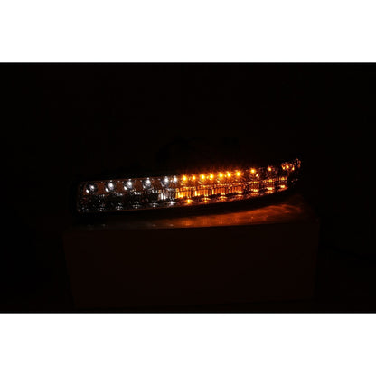 ANZO USA ZUKT_511052 Anzo ZUKT_511052 Parking Light Assembly LED Clear Lens Chrome