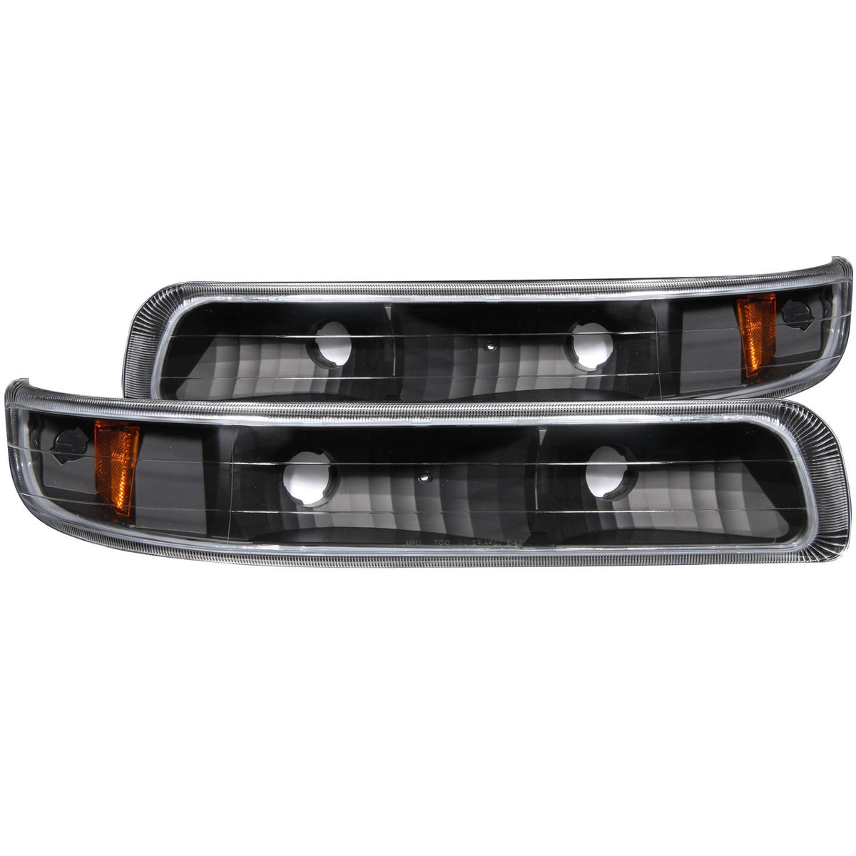 ANZO USA ZUKT_511065 Anzo ZUKT_511065 Parking Light Assembly Euro Clear Lens Black