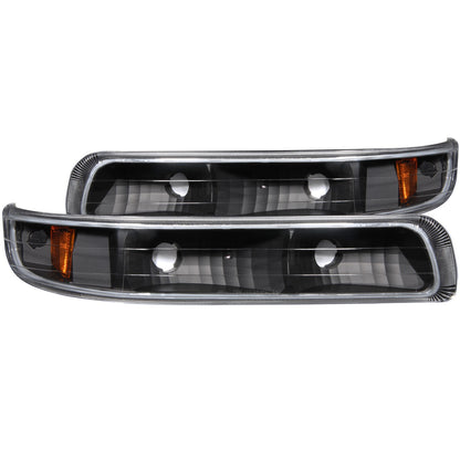 ANZO USA ZUKT_511065 Anzo ZUKT_511065 Parking Light Assembly Euro Clear Lens Black