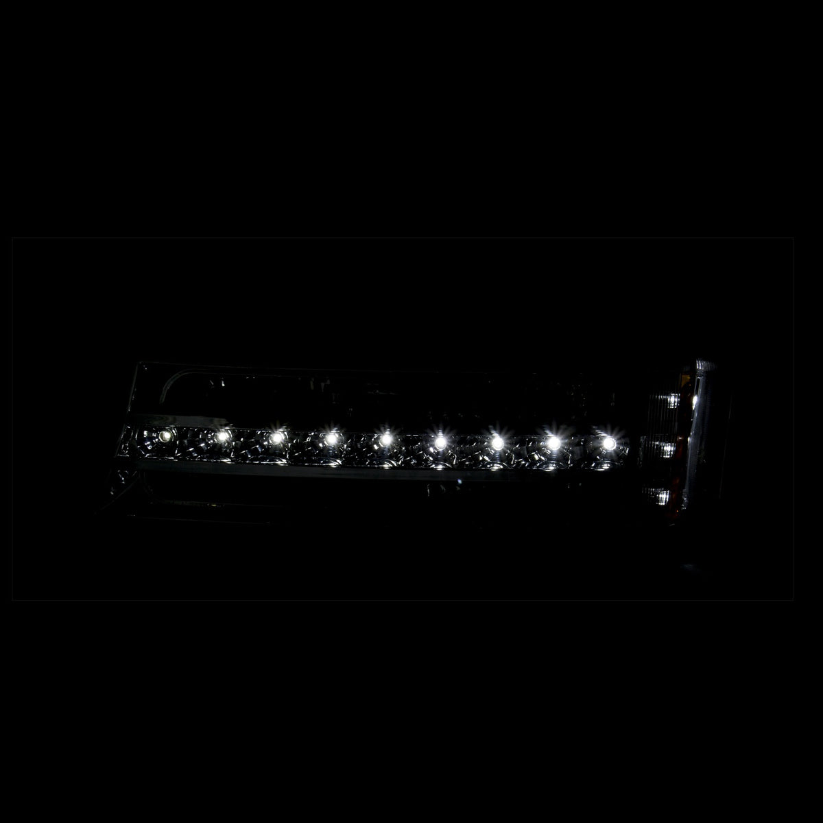 ANZO USA ZUKT_511067 Anzo ZUKT_511067 Parking Light Assembly Euro Clear Lens Black