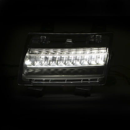 ANZO USA ZUKT_511082 Anzo ZUKT_511082 Side Marker Light Assembly LED Chrome Clear