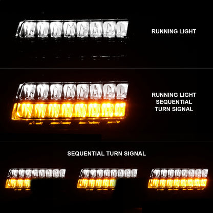 ANZO USA ZUKT_511085 Anzo ZUKT_511085 Side Marker Light Assembly LED Smoke Lens Chrome