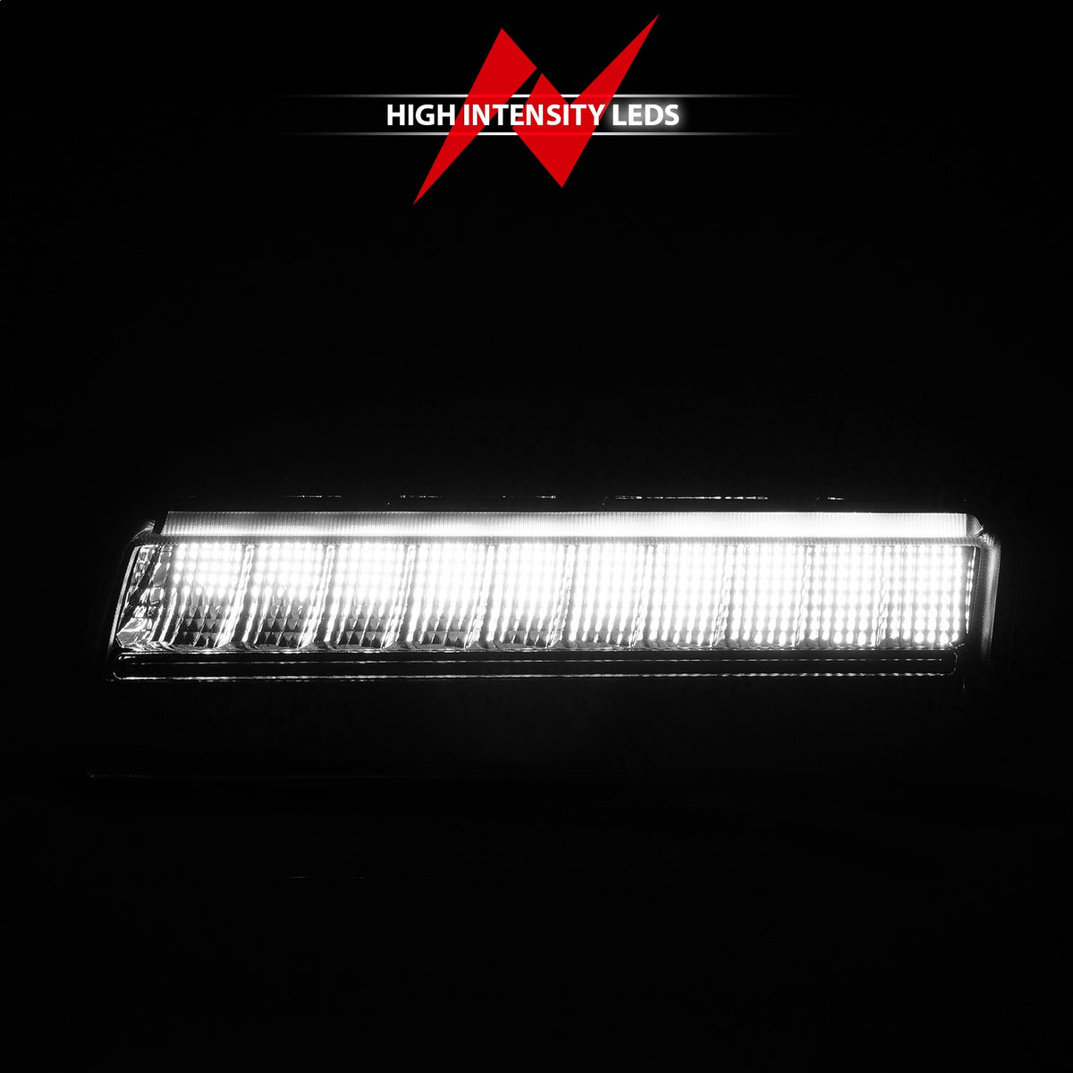 ANZO USA ZUKT_511087 Anzo ZUKT_511087 Side Marker Light Assembly LED Smoke Lens Chrome