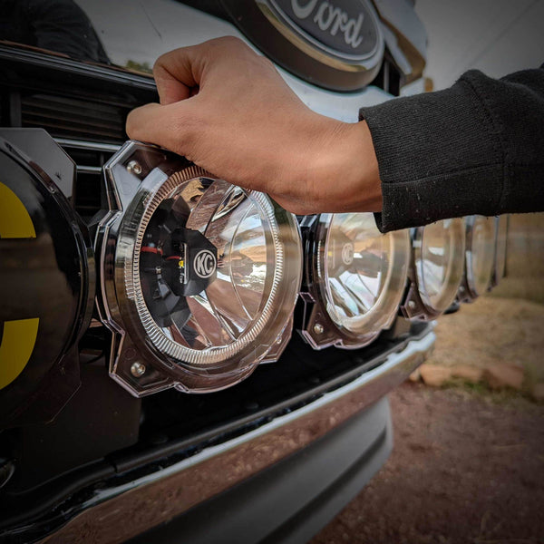KC HILIGHTS6IN PRO6 GRAVITY LED - LIGHT SHIELD - CLEAR 5118