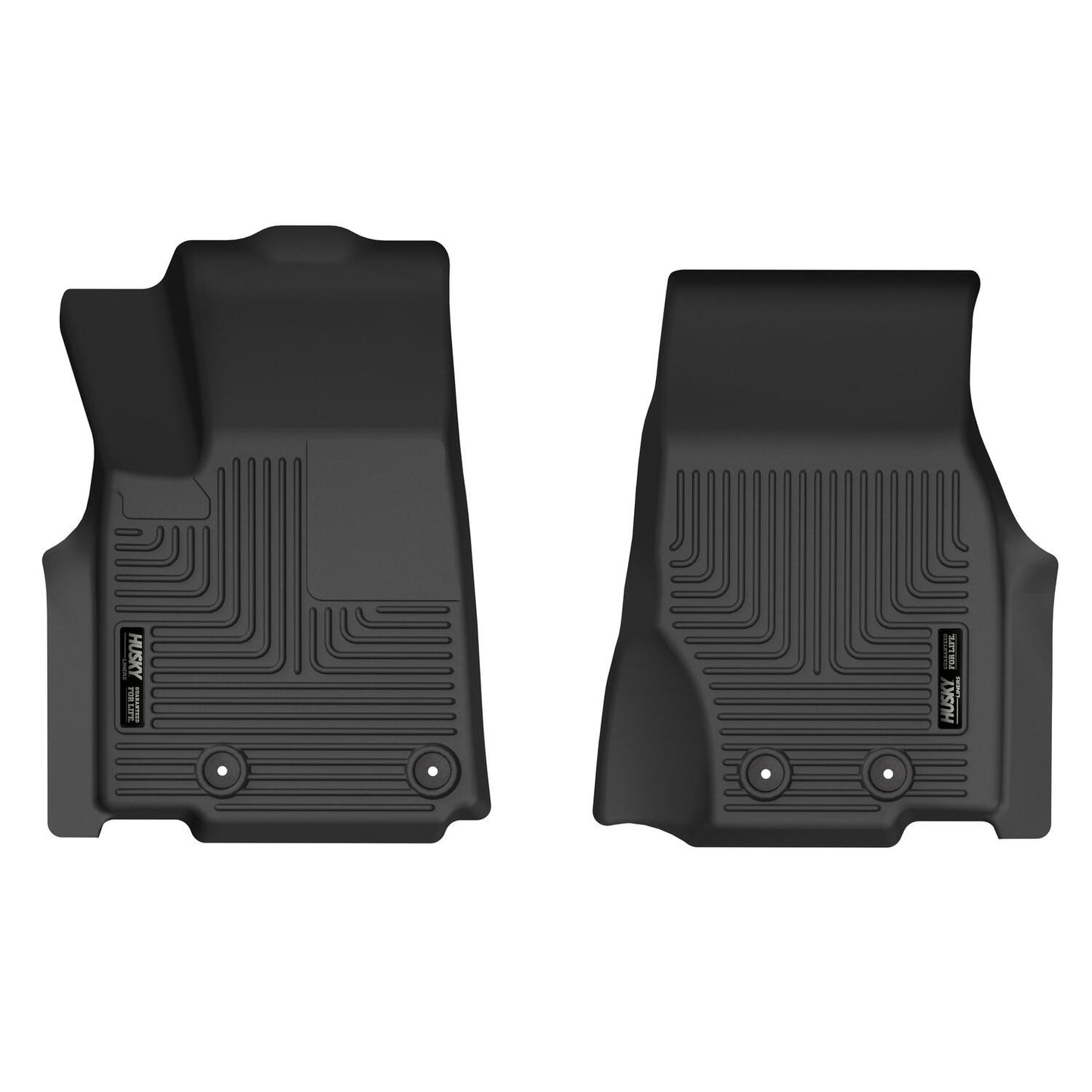 Husky Liners | X-act Contour Front Floor Liners For 2021-2025 Jeep Grand Cherokee Husky Liners | 51771 on display.