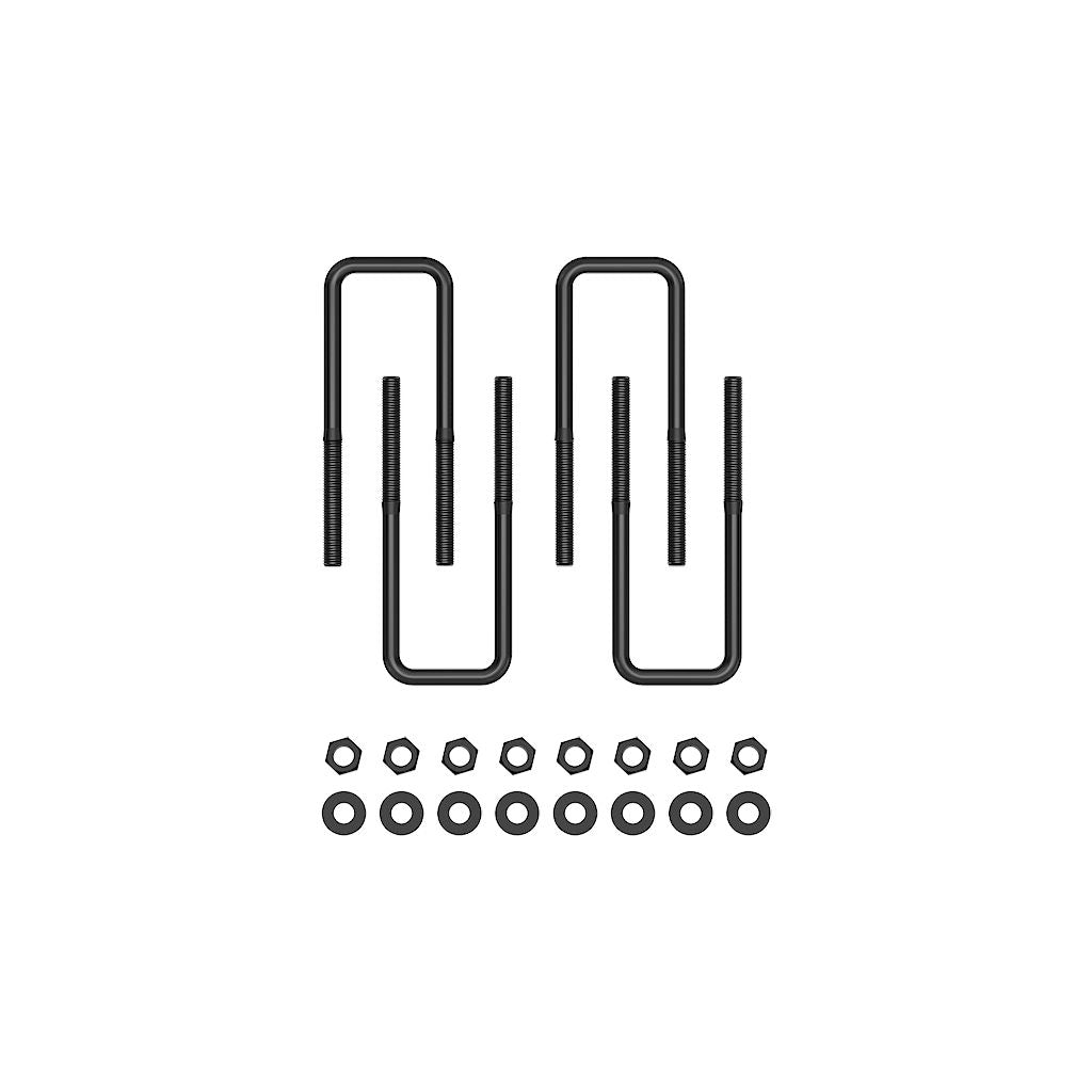 ICON VEHICLE DYNAMICS | 1996-2023 Toyota Tacoma/2000-2021 Toyota Tundra/2019-2023 GM 1500 Pickup 8.0 Inch U-Bolt Kit Icon Vehicle Dynamics | 52050
