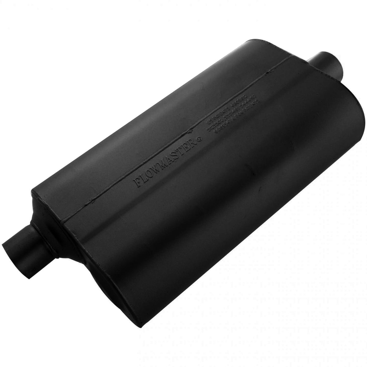 FLOWMASTER Super 50 Series Chambered Muffler Super 50 2.25 Offset In 2.25 Center Out Mild Sound