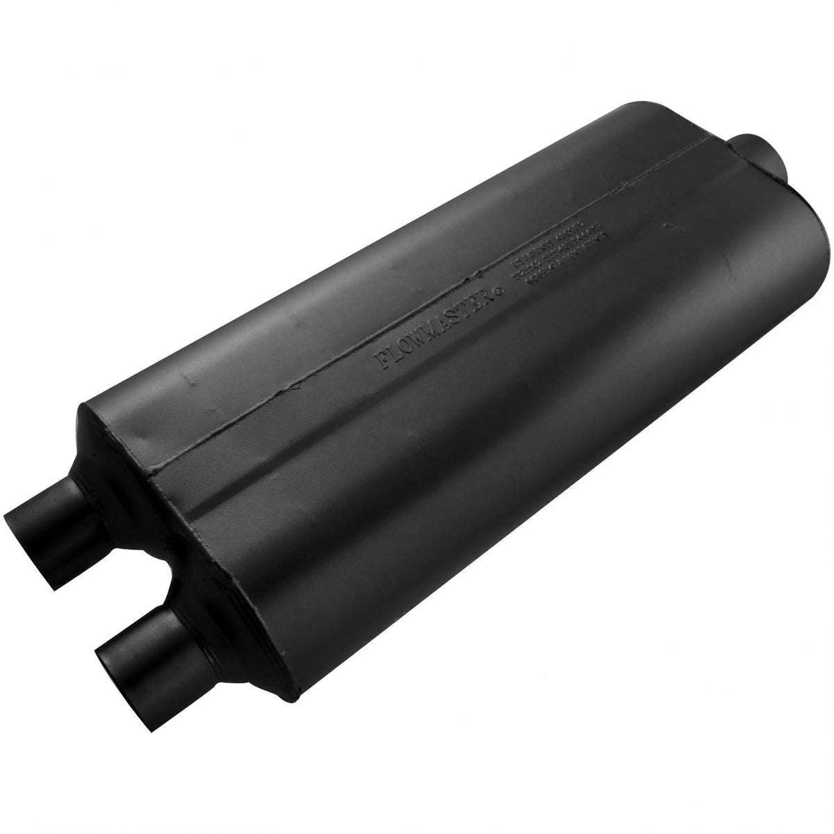 FLOWMASTER 70 Series Chambered Muffler 70 Series 2.25 Dual In 3.00 Center Out Mild Sound