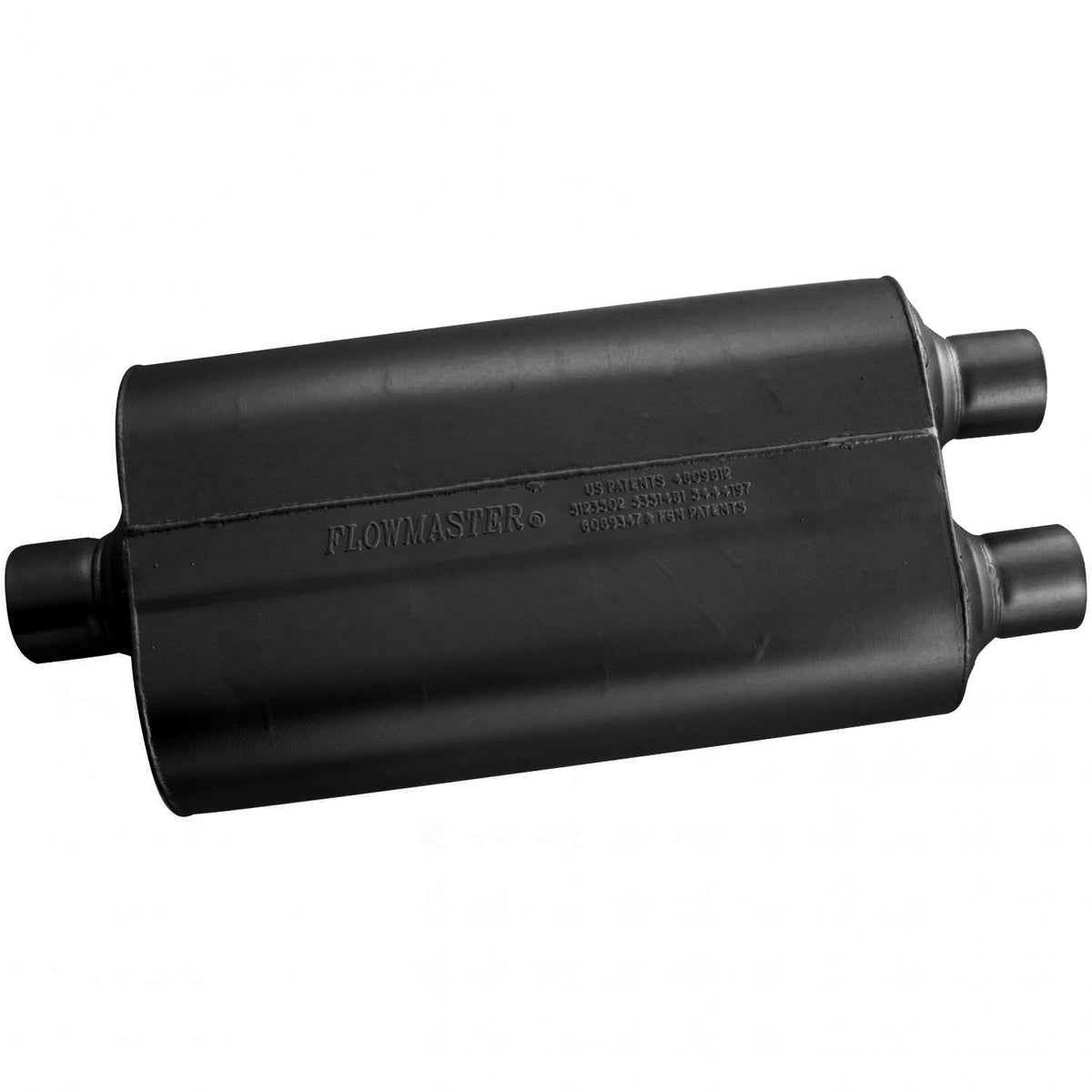 FLOWMASTER Super 50 Series Chambered Muffler Super 50 2.50 Center In 2.25 Dual Out Mild Sound