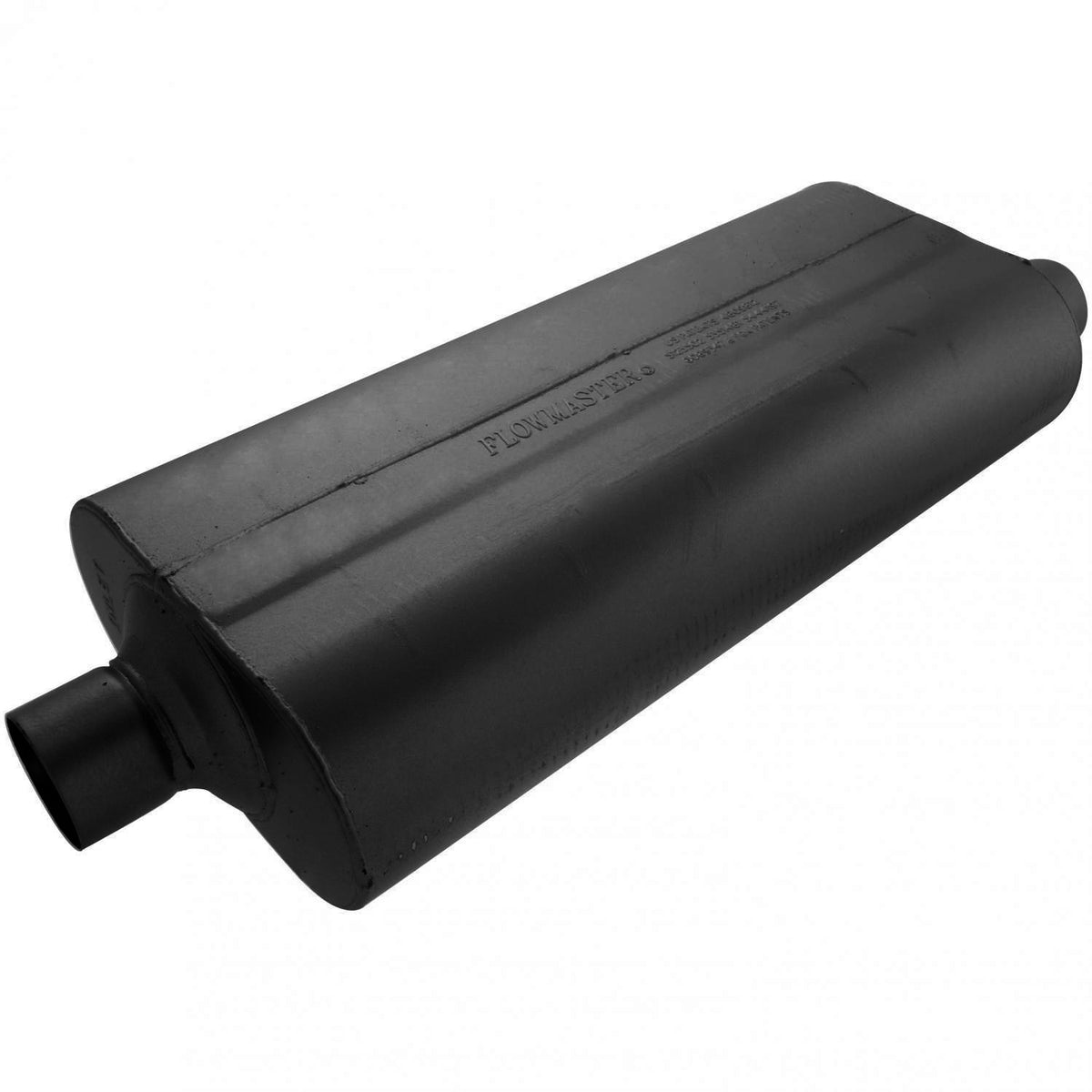 FLOWMASTER 70 Series Chambered Muffler 70 Series 2.50 Center In 2.50 Offset Out Mild Sound